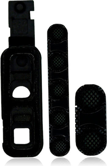 Lautsprecher Mikrofon Mesh iPhone Xs Max Schwarze 10er Pack