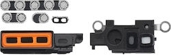 Loudspeaker Mic Mesh Iphone 14 Pro Max Space Black 10 Pack