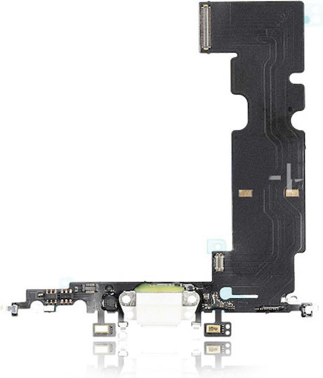Home Button Solution Charging Port Iphone 8 Silver Version 2