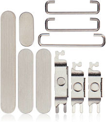 Hard Buttons Power Volume Switch Iphone 15 Pro 15 Pro Max White Titanium