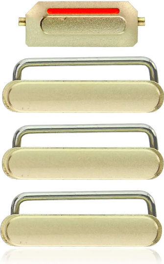 Harte Tastaturen Power Volume Schalter Iphone 6 6 Plus Gold