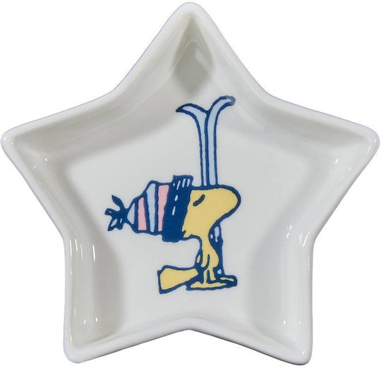 Butlers Platou Decorativ Din Porțelan Alb 10x10cm