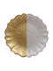 Fylliana Decorative Platter Glass Yellow