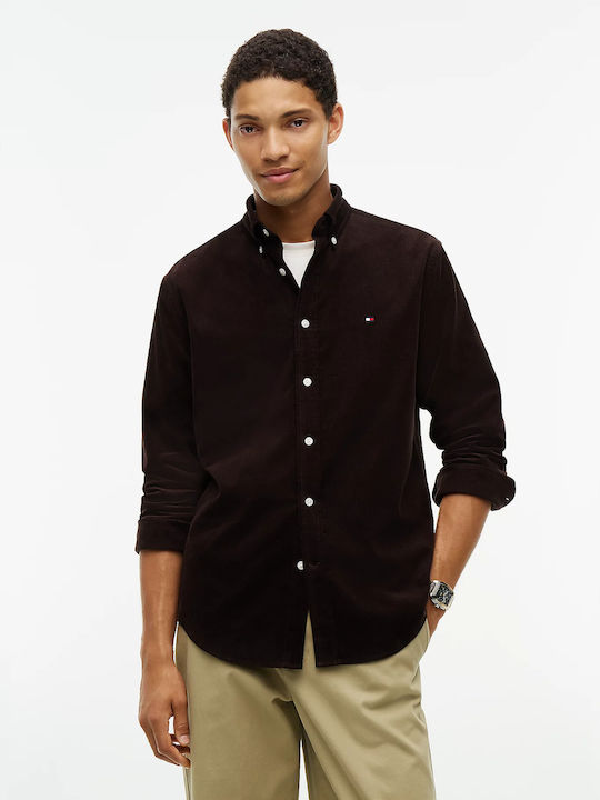 Tommy Hilfiger Long Sleeve Corduroy Shirt in Re...
