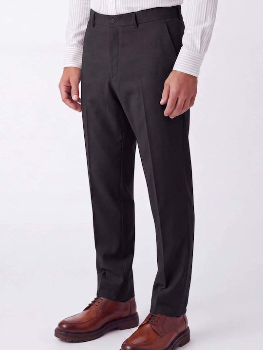 Ben Tailor Men's Trousers Relaxed Fit Black