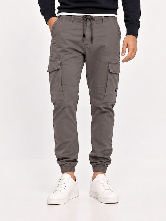 Brokers Jeans Herren Cargo Hose Grau