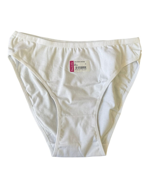 New Lilla Slip Λευκο