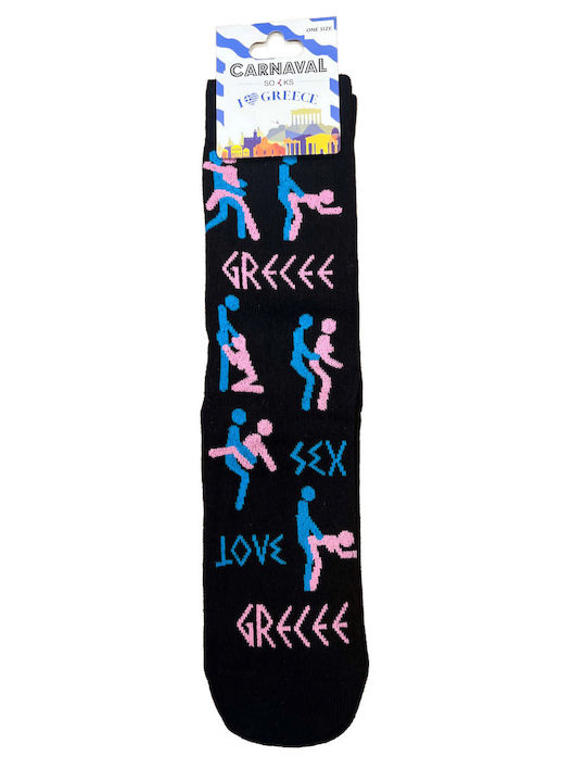 Carnaval Socks Herren Socken Schwarz