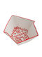 Bol Ceramice De Crăciun Căsuță Alb-Roșu 14x14x5cm Iliadis 94108 Set 2 Bucăți Material Ceramic Alb Iliadis Il_94108