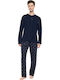 Ulisse Winter Men's Pyjamas Blue
