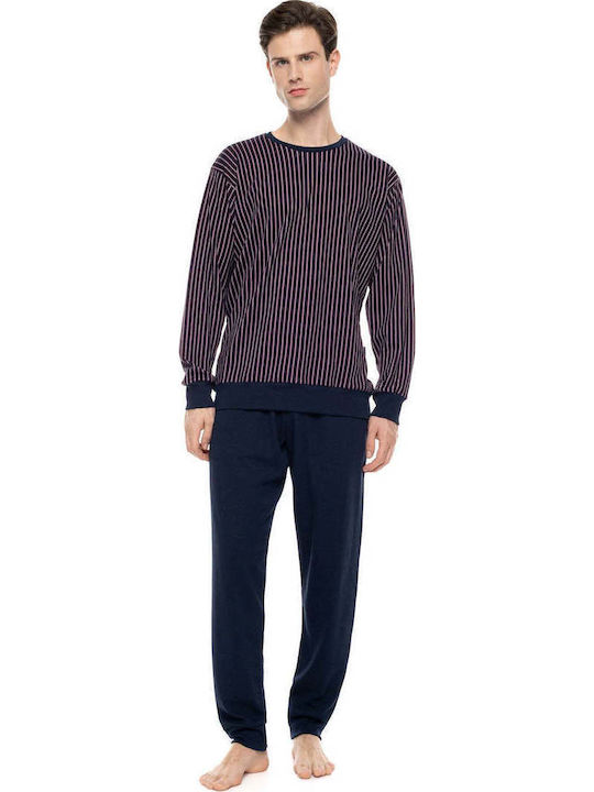 Ulisse Winter Men's Pyjamas Blue