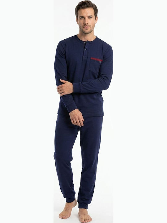 Nina Club Winter Men's Pyjamas Blue