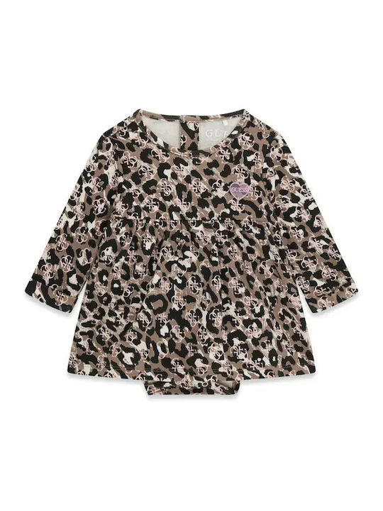 Guess Φορμάκι Pmmx-animalier 4g Pink