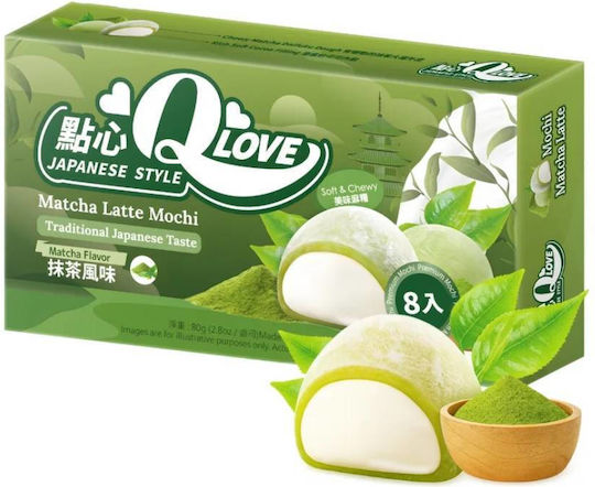 Qlove Matcha Latte Мини Мочи 80г Twn