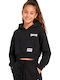 Kids Sweatshirt With Hood Black