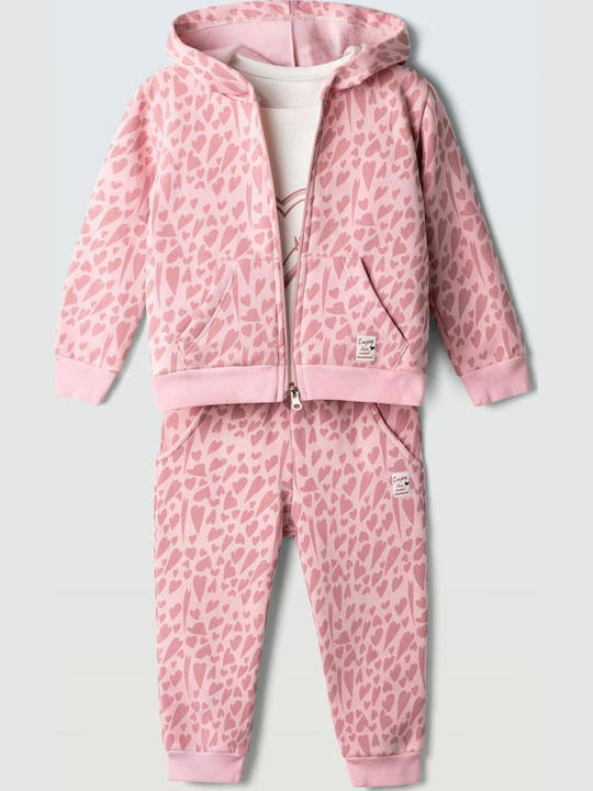 Evita Herz Kinder Sweatpants Set Mit Jacke Mit ...