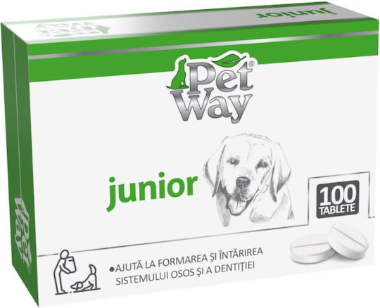 PetWay Ασβέστιο Σκύλου σε Δισκία 1.48gr για Ενίσχυση Οργανισμού