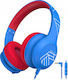 PowerLocus PLED Жични Детски On Ear Слушалки Сини