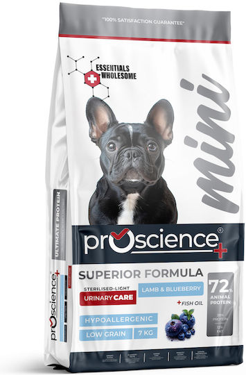 Proscience 2kg Hrană Uscată Dietetică pentru Câini Adulți Sterilizați de Rase Mici