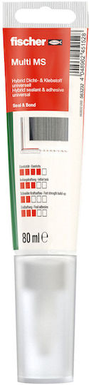 fischer Multi Ms Лепилна Силиконова Бяла 80ml