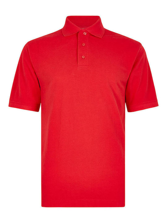 Kustom Kit Мъжка рекламна поло тениска Tomato Red