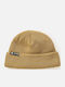 Beanie Unisex Knitted Beanie in Yellow Color