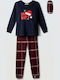 Hashtag Kids Winter Pyjamas Blue
