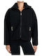 Cardigan bărbătesc Fleece Negru