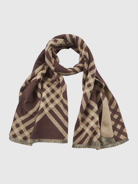 Verde Damen Wollschal Braune
