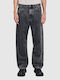 Pantaloni de blugi pentru bărbați Loose Baggy Fit Gray Wash