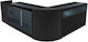 Polaris Led Shop Counter Set K1500 B1500 Tb60 & Cm60 Black