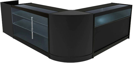 Polaris Led Shop Counter Set K1500 B1500 Tb60 & Cm60 Black