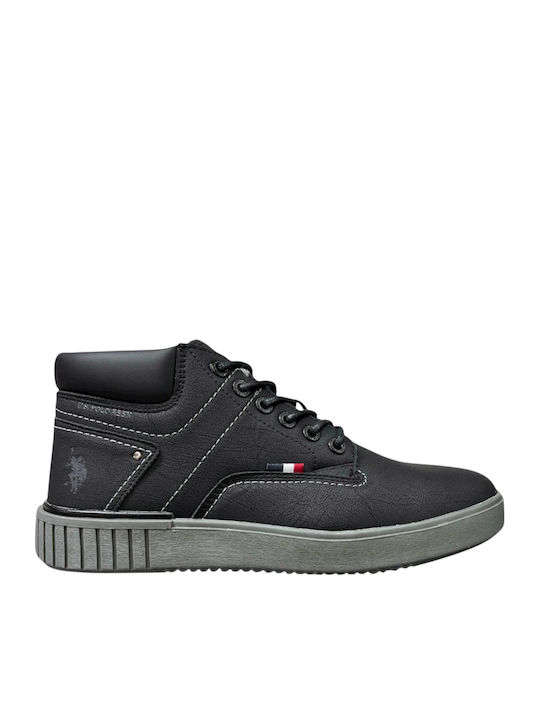 U.S. Polo Assn. Herrenstiefel Schwarz