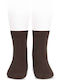 Condor Barcelona Kindersocken Braun