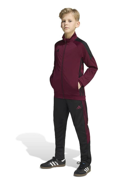 adidas Essentials Kids Sweatpants Burgundy