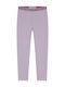 Kinderleggings Lang Lila