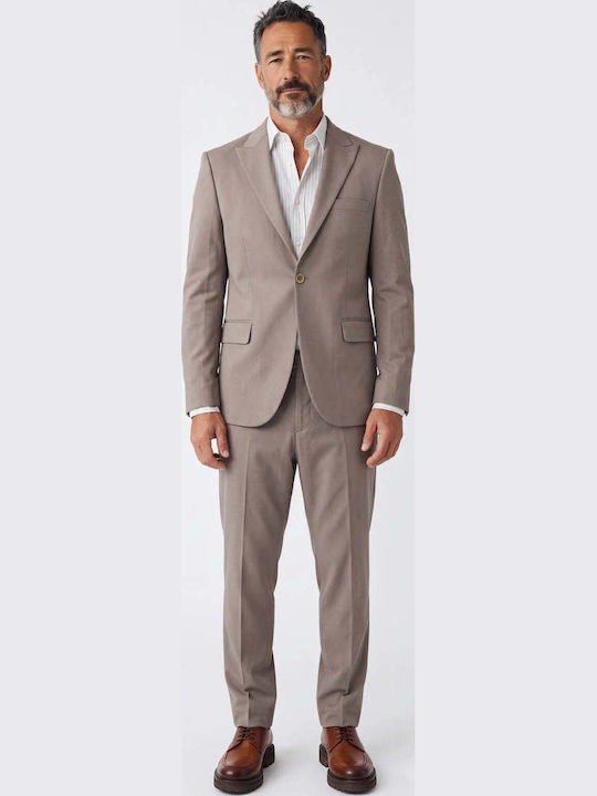 Ben Tailor Мъжки костюм Бежов
