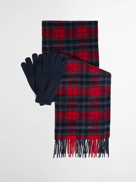Barbour Herrenschal Rotes