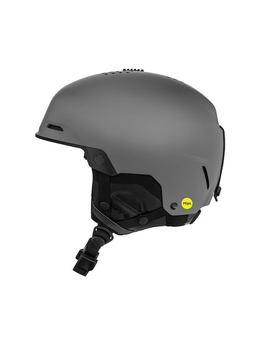 Spy Men's Ski & Snowboard Helmet in Gray Colour