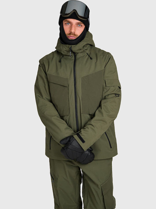 Brunotti Men's Ski & Snowboard Jacket Green Brunotti Men's Ski & Snowboard Jacket Green