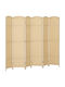 HomCom Paravan Decorativ Pliabil Din Lemn 240x170cm