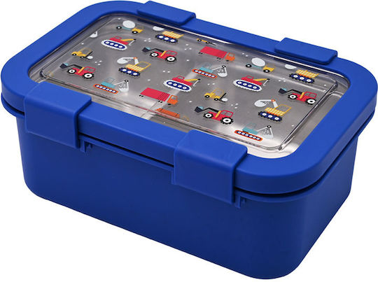 Sidirela Plastic Kids' Food Container 0.8lt Blue