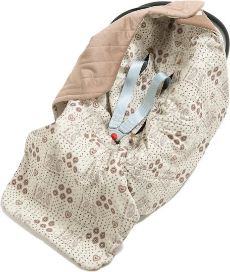 La Millou Nursery Swaddling Blanket Beige 102x123cm