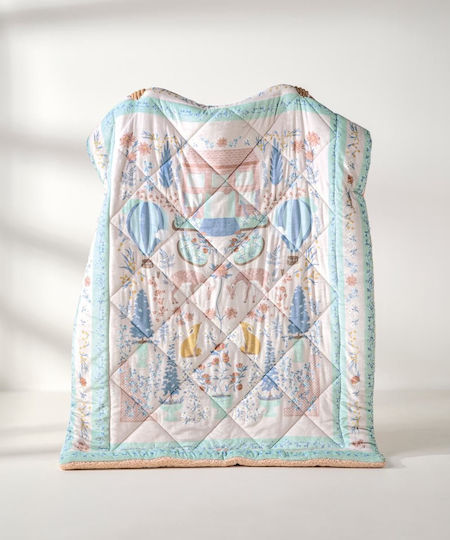 Kentia Детско одеяло тип кувертюра Единично Valentina 160x220см. Kentia Детско одеяло тип кувертюра Единично Valentina 160x220см.