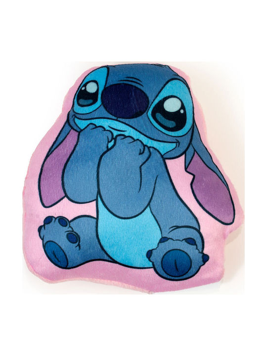 Disney Kids Decorative Pillow Stitch Pink 14x14...