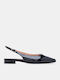 Pointed Toe Heels With Low Heel Black