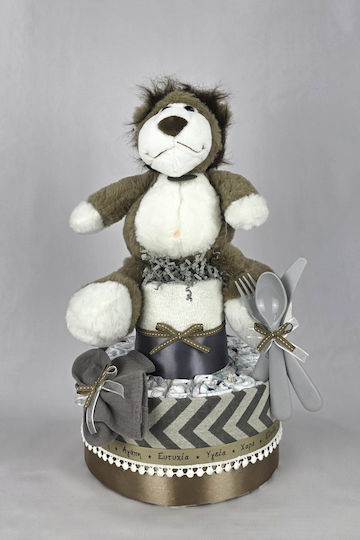 Dama Koupa Handmade Diaper Cake For Boy
