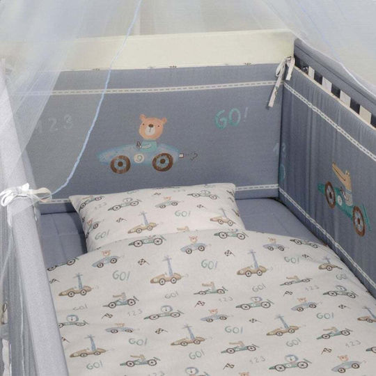 Baby Oliver Gitterbettumrandung Standard Innen Design 421 34x210cm