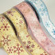 Коледна Кордела Metalic Snowflakes 2,3см 4,3см 6,7см X 9м T819