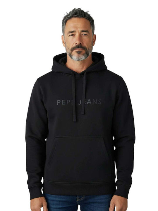 Pepe Jeans Hanorac cu glugă Negru